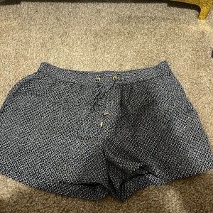Navy Michael Kors drawstring shorts sz 6